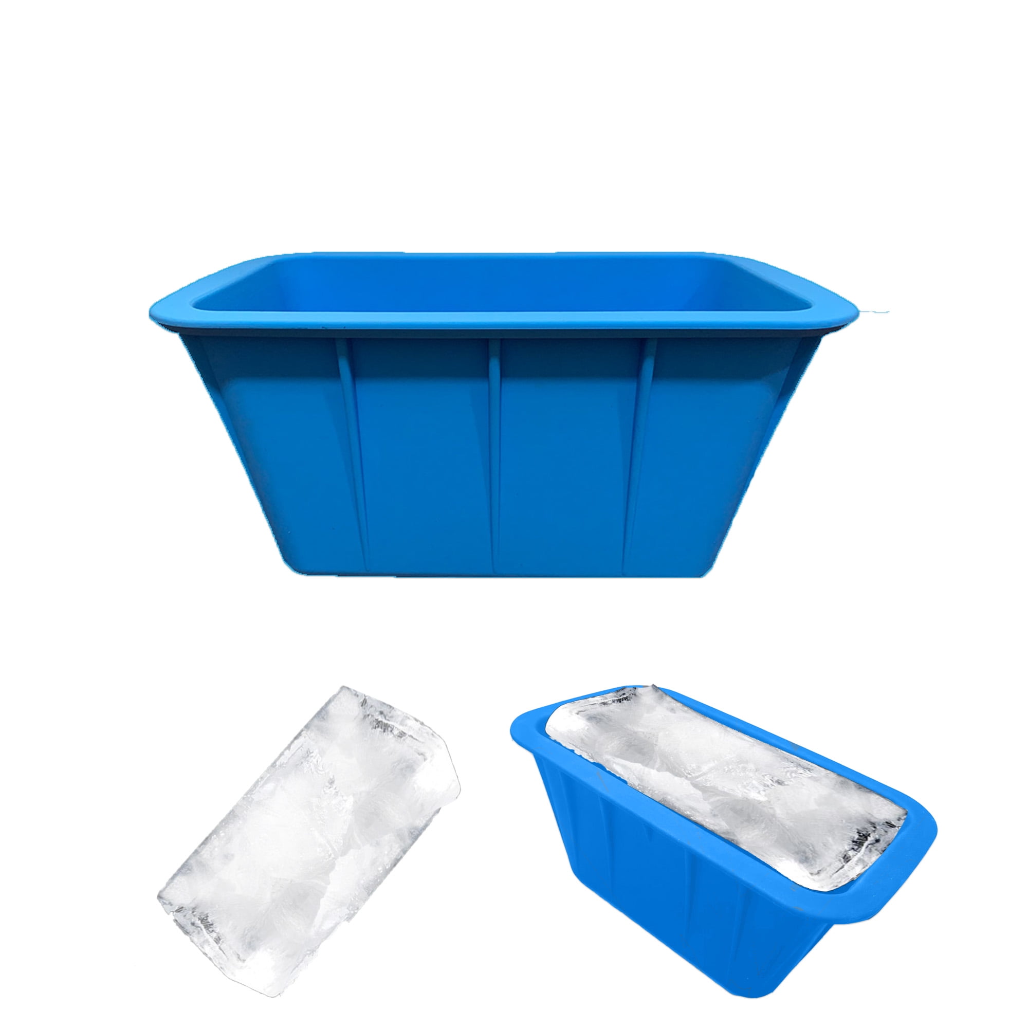 Extra Large Ice Block Mold Silicone Ice Block Mold Ice Bucket For