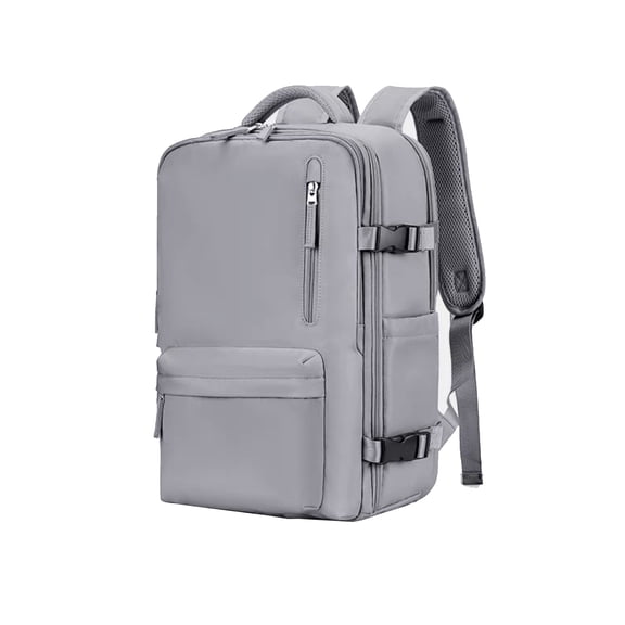 Extra Large Laptop Backpack, 17 Inch Laptop Backpack, Big Backpack, 45L Heavy Duty Water Resistant TSA Airline Approved Business Work Computer College School Backpack Bag for Men Women, Gray