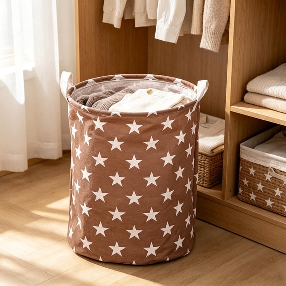 Extra Large Laundry Hamper With Handles, Collapsible Storage Bin For Clothes Toys Blankets, Washable Fabric Basket For Dorm Room Organization