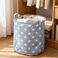 thumbnail image 1 of Extra Large Laundry Hamper With Handles, Collapsible Storage Bin For Clothes Toys Blankets, Washable Fabric Basket For Dorm Room Organization, 1 of 9