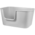 thumbnail image 1 of Extra Large Litter Box with High Sides 24.60" Lx16.92 Wx12.99 H,Anti-Splashing Kitty Litter Box,Tool-Free Assembly,Multi cat Litter Box,Jumbo Litter Box (Green), 1 of 6