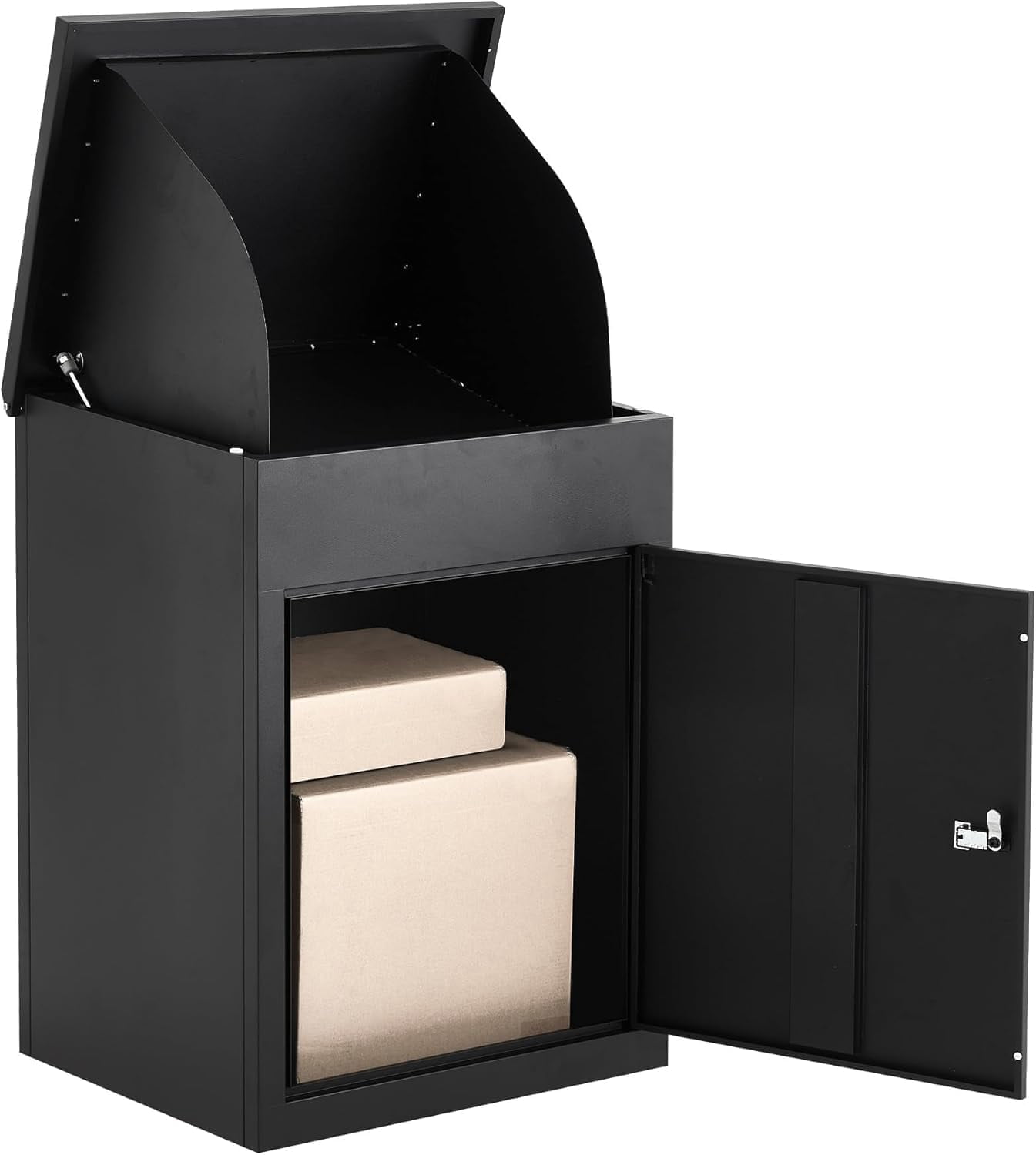 Large Package Box Extra Large Lockable Outdoor Package Delivery Box – Anti-Theft ...