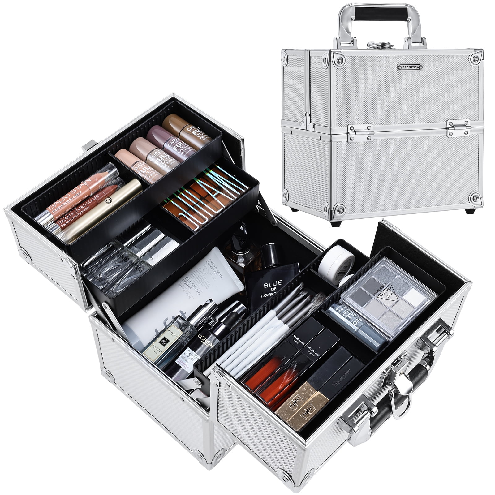 Large makeup box discount