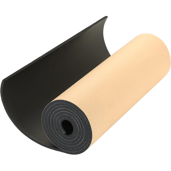 Extra Large Marine Foam Roll Closed Cell Rubber 78 x 16 x 0.25 Inch | Non-Slip Self-Adhesive Neoprene Foam Padding, Weather-Resistant Insulation Sheets for Crafting Soundproofing