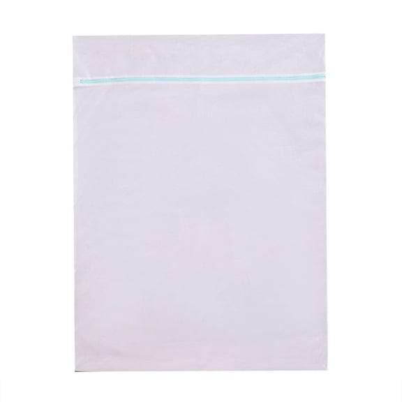 Extra Large Mesh Laundry Bags Fine Net Washing Machine Bag with Rustproof Zipper for Bedding Delicates Blanket 90X110Cm Laundry Basket Easy to Use Happy Day!