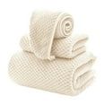 thumbnail image 1 of Extra Large Microfiber Bath Towel Set - Absorbent Shower Cap, Washcloth & Bath Towel for Gym & Hotel Use, 1 of 7