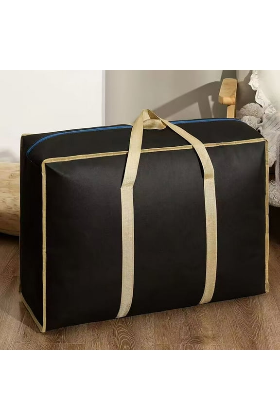 Extra Large Moving Bags, Oversized Packing Sacks for School, Clothes, Quilts - Durable Spun Cloth Storage Organizers with Handles - Reusable Heavy-Duty Luggage Totes for Home and Dorm