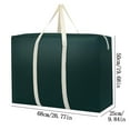 thumbnail image 1 of Extra Large Moving Bags with Strong Zippers & Carrying Handles, Storage Bags Storage Organizer for Clothes, Moving Supplies, Space Saving, Oversized Storage Bag Organizer for Moving, Traveling (1PCS), 1 of 4