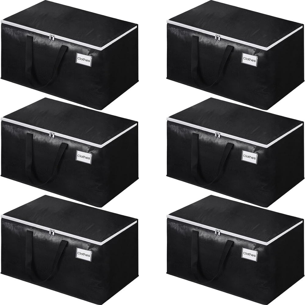 Extra Large Moving Boxes-Moving Bags with Zipper Carrying Handles and ...