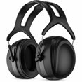 Using Hearing Protection Extra Large Noise Cancelling Headphones with 37dB SNR Ear Muffs for ...