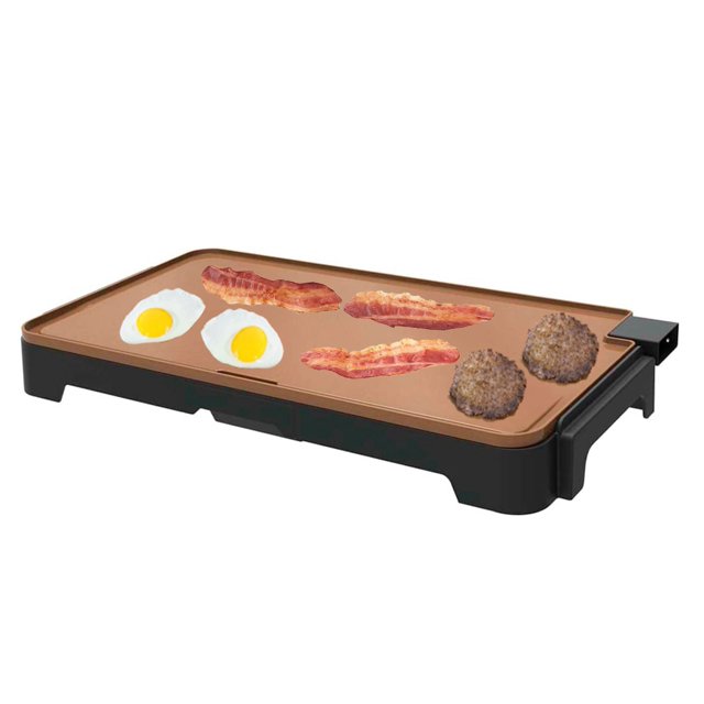 ExtraLarge Nonstick Electric Griddle for up to 15 Pancakes/Eggs at