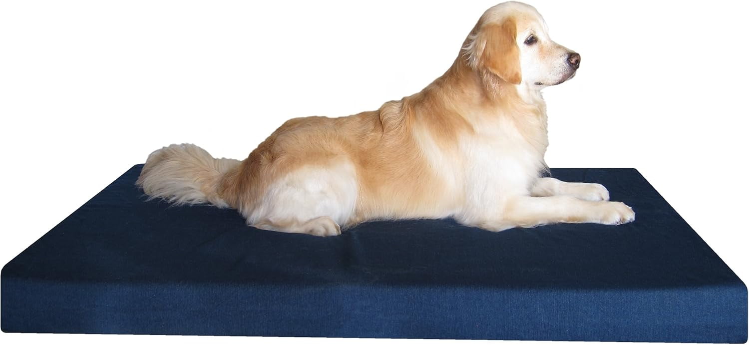 Extra Large Orthopedic Memory Foam Dog Bed for Big Dogs with Tough ...