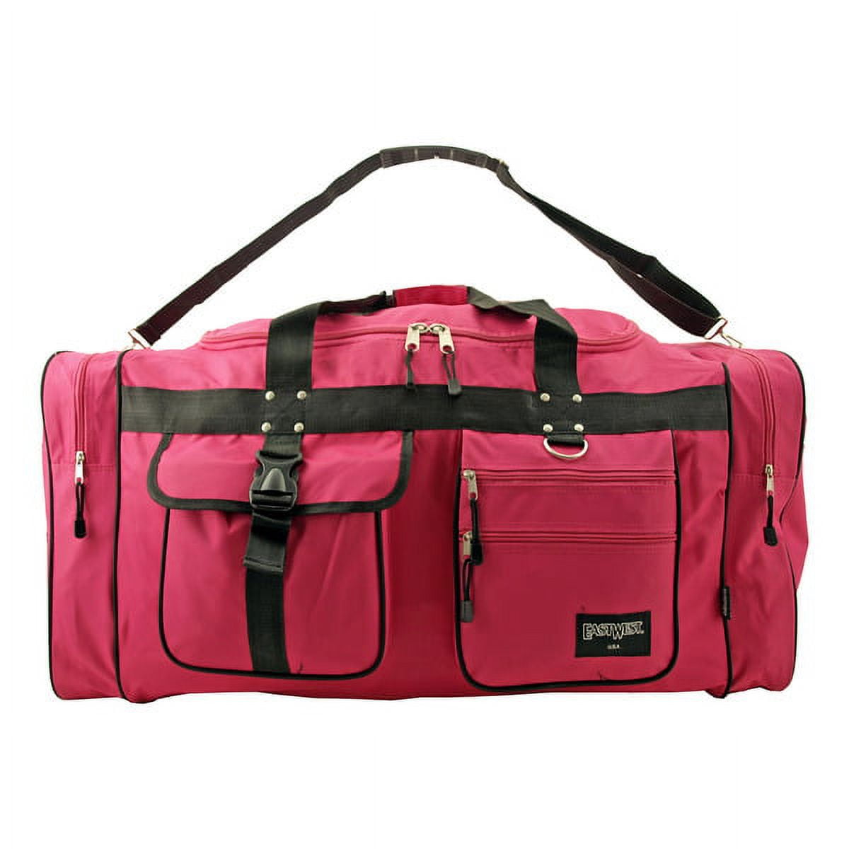 Extra Large Overseas Duffle Bag Hot Pink