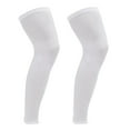 thumbnail image 1 of Extra Large Pair Leg Sleeves Compression Long Sleeves for Men and Women Calf Tibia Muscle Support, 1 of 4