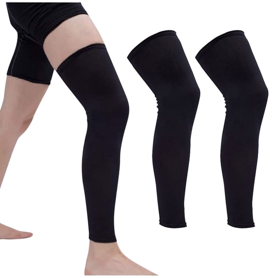 Extra Large Pair Leg Sleeves Compression Support for Calf and Tibia Men Women Athletic Fitness Yoga