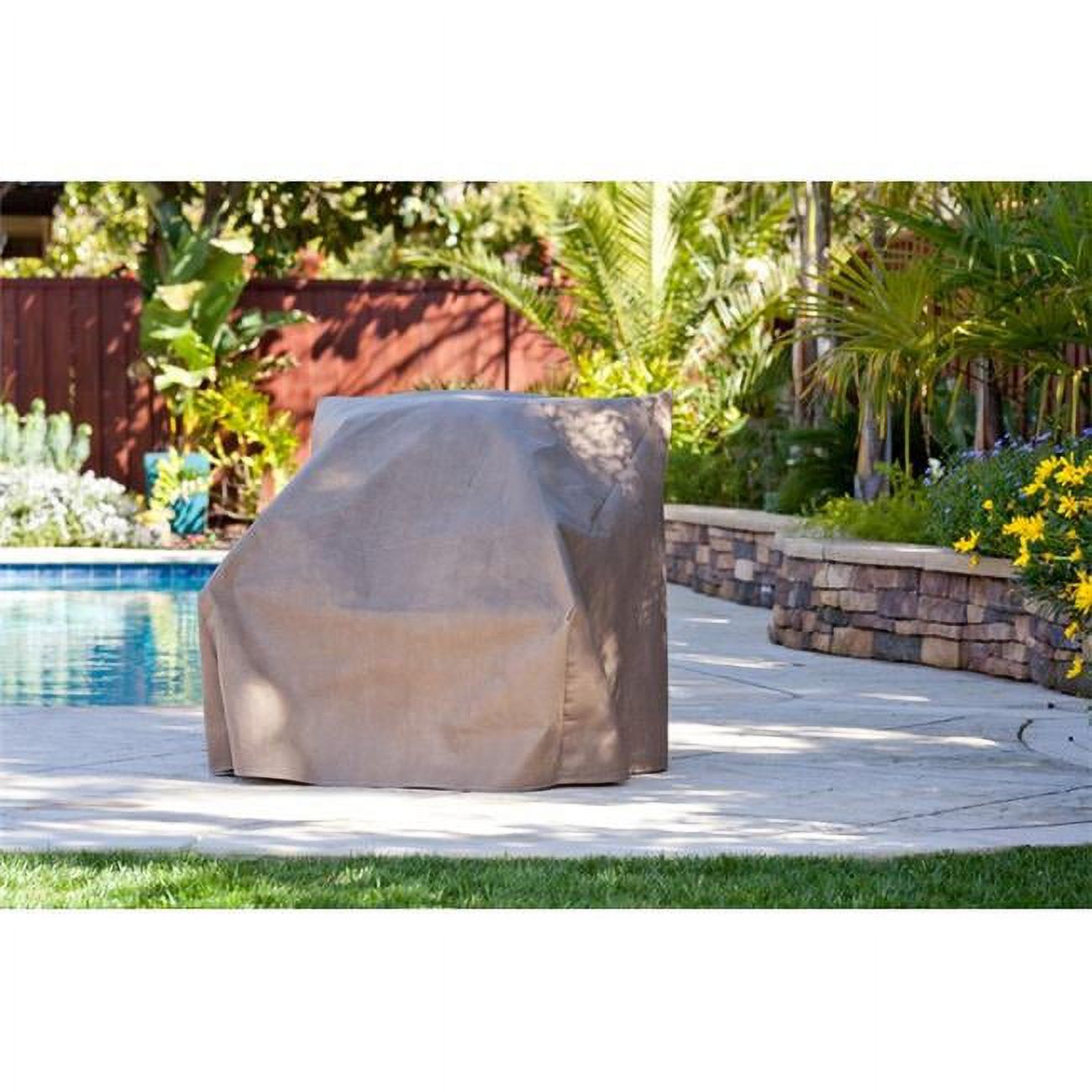 Extra Large Patio Chair Cover including Duck Dome Cappuccino