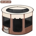 thumbnail image 1 of Extra Large Pet Playpen Cat Playpen Dog Playpen Puppy Playpen Indooor Cat Cage Dog Fence, Dinosam 44" Diameter 22" Height Cat Tent Playpen for Indoor Cats Pen for Cat Puppy Rabbit, 1 of 6