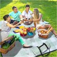 thumbnail image 1 of Extra Large Picnic Blankets Portable 80x80 Oversized Waterproof Sandproof Outdoor Beach Blanket Camping Grass Mat Travel Essential Camper Accessories Glamping Items Hiking Supplies Hiker Necessities, 1 of 6