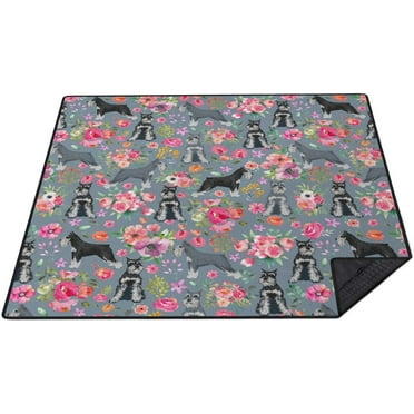 Extra Large Picnic Blankets Waterproof Foldable (80 "x 80") Beach Blanket Waterproof Sandproof,3-Layer Thicking Mat Outdoor Packable Camping Blanket