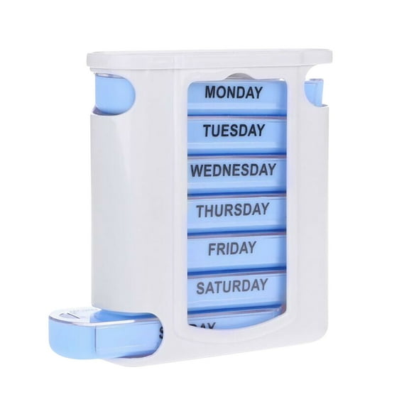 Extra Large Pill Organizer- XXL Pill Box 7 Day - Weekly Pill Organizer with AM PM Large Compartments Big Pill Case for Supplements Jumbo Pill Holder for Vitamins Huge Medicine Organizer 2 Times a Day