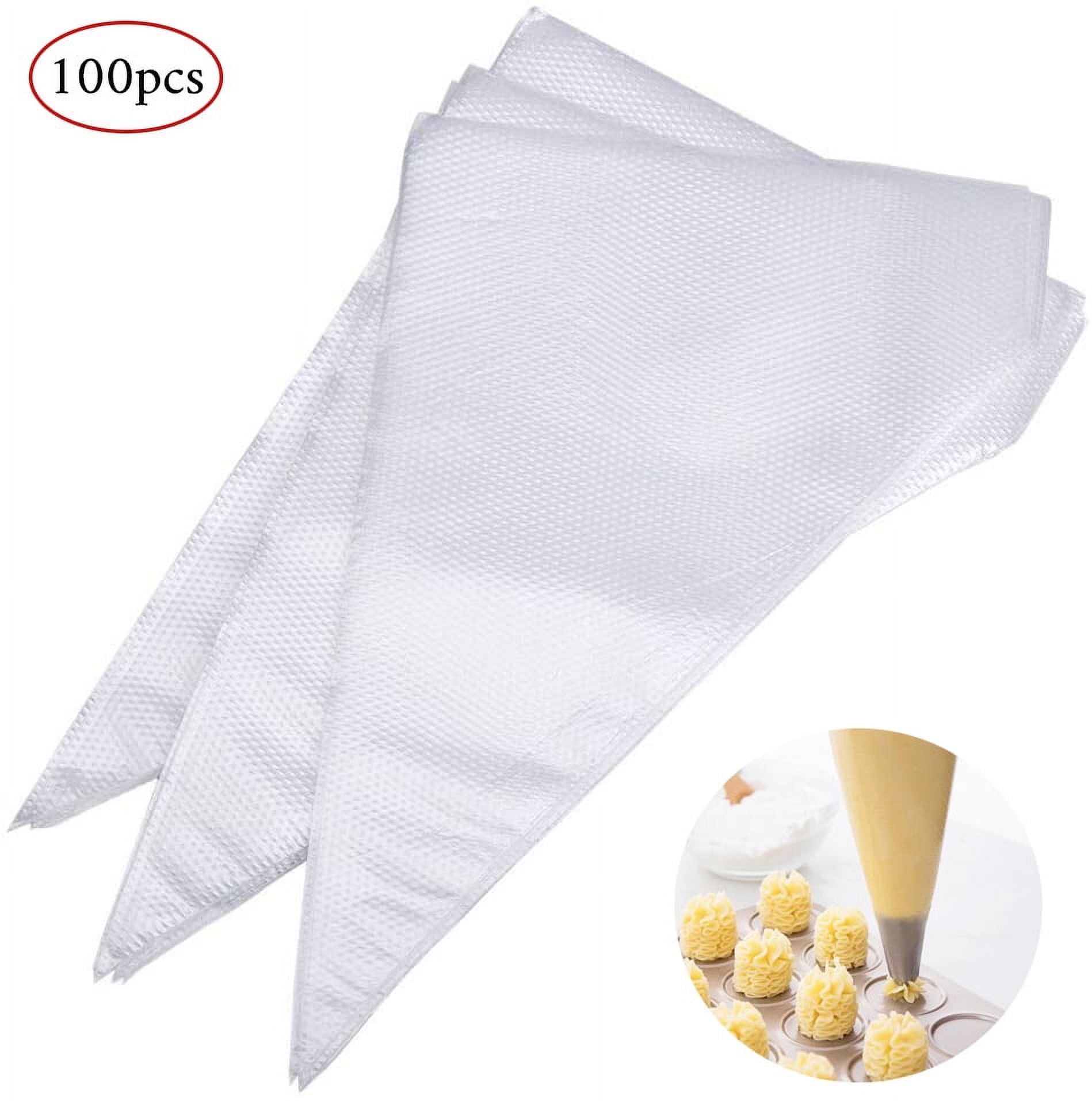 Extra-Large Piping Bags 24 Inch, 100 Pack Professional Quality, BPA ...