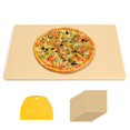 thumbnail image 1 of Extra Large Pizza Stone 22" X 14" Rectangular Grilling/baking 22 Inch Industrial Commercial Home Oven Ideal For Grilling Baking Several Pizzas Bread, 1 of 7