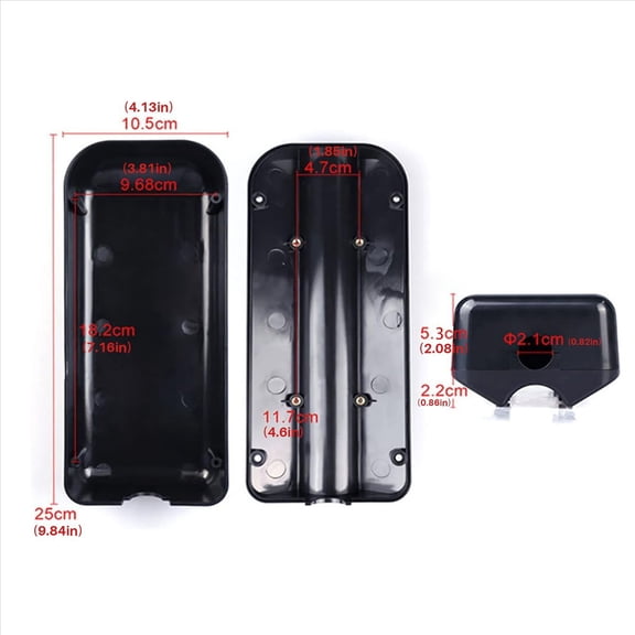 Extra-Large Plastic Controller Box for Electric Bike EBike Moped Scooter Mountain Bike Protection Case