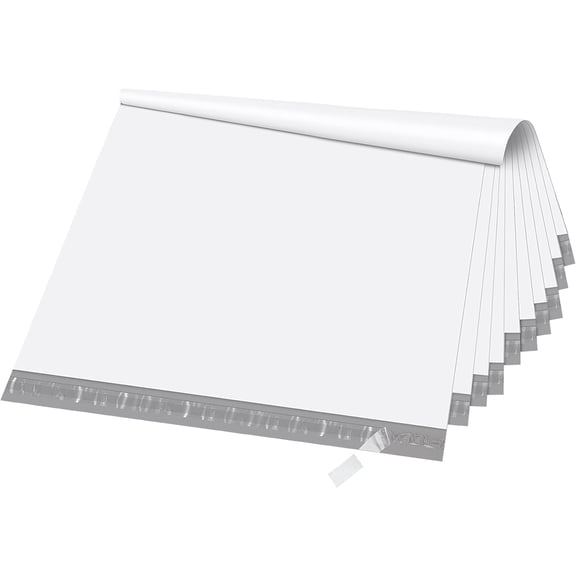 Extra Large Poly Mailers 24x36" 5 Pcs,XXL Shipping Bags Bulk for Clothing,Strong Adhesive Packaging Envelopes,Jumbo Plastic Postal Mailing Bag Storage Business(White)