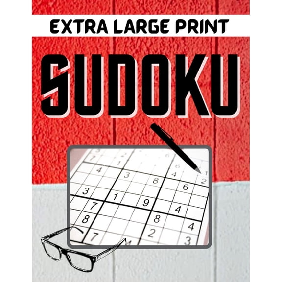 Extra Large Print Sudoku