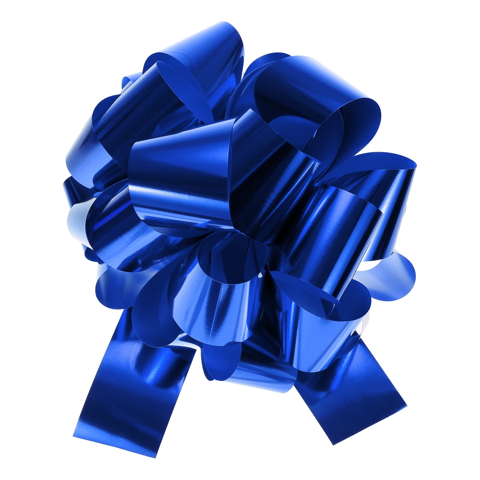 Extra Large Pull Bow Car Gift Wrapping Bows Ribbon for Wedding Car Baskets Presents Christmas Big Gift Bow Blue 16 inch