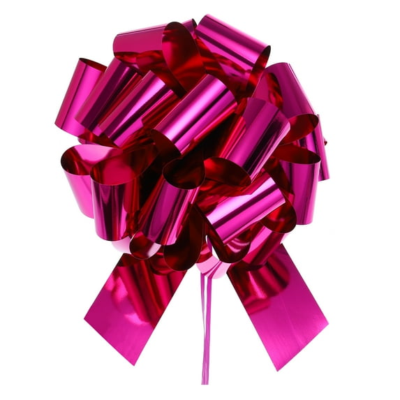 Extra Large Pull Bow Car Gift Wrapping Bows Ribbon for Wedding Car Baskets Presents Christmas Big Gift Bow Rose Red 20 inch