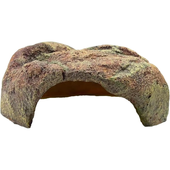Extra Large Reptile Hide Resin Snake Hideout for Ball Pythons Amphibians Hides and Caves Simulation Rock Reptile Habitat Hidden for Habitat Lizard Leopard Gecko Bearded Dragon