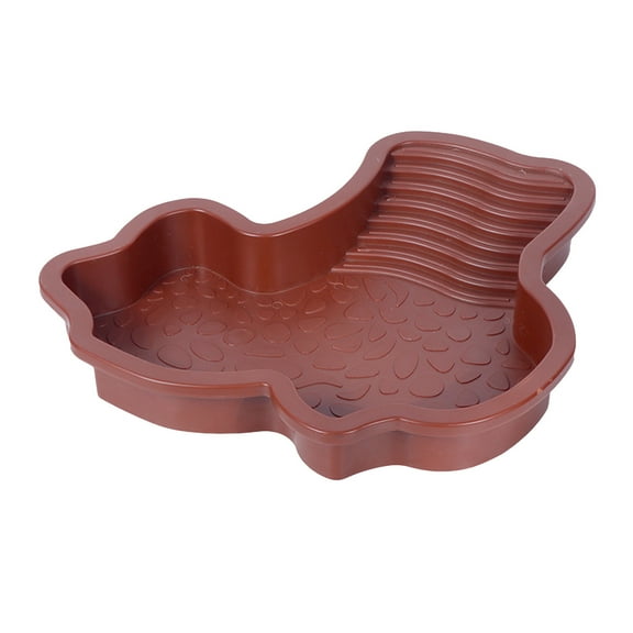 Shallow Reptile Water Dish for Tortoises - Easy to Clean Turtle Pool Ideal Reptile Bathing Solution for Gecko and Other