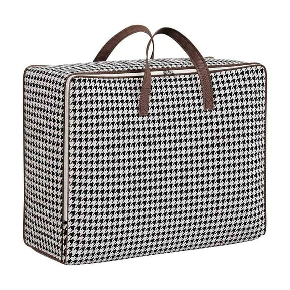 Extra Large Reusable Quilt Blanket & Clothing Storage Bags With Strong Handles And Zippers Heavy Duty Washable Moving Packing Bag Closet Underbed Organizer For Bedding