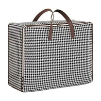 Extra Large Reusable Storage Bag,Strong Handle Zipper Bag,Heavy-Duty Washable Bag,Moving Bag,Closet Underbed Organizer,Bedding Blanket Bag,Non-Woven Fabric Bag,Double-Zipper Bag,Foldable Travel Bag