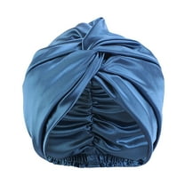 Extra Large Reversible Satin Bonnet for Women - Adjustable Silk Sleep Cap Ideal for Curly Natural Hair Care