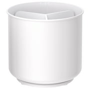 Extra Large Rotating Utensil Holder Caddy with Sturdy No-Tip Weighted Base, Removable Divider by Cooler Kitchen