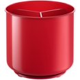 thumbnail image 1 of Extra Large Rotating Utensil Holder with Sturdy No-Tip Weighted Base, Removable Divider, And Gripped Insert, Rust Proof and Dishwasher Safe: Red by Cooler Kitchen, 1 of 8