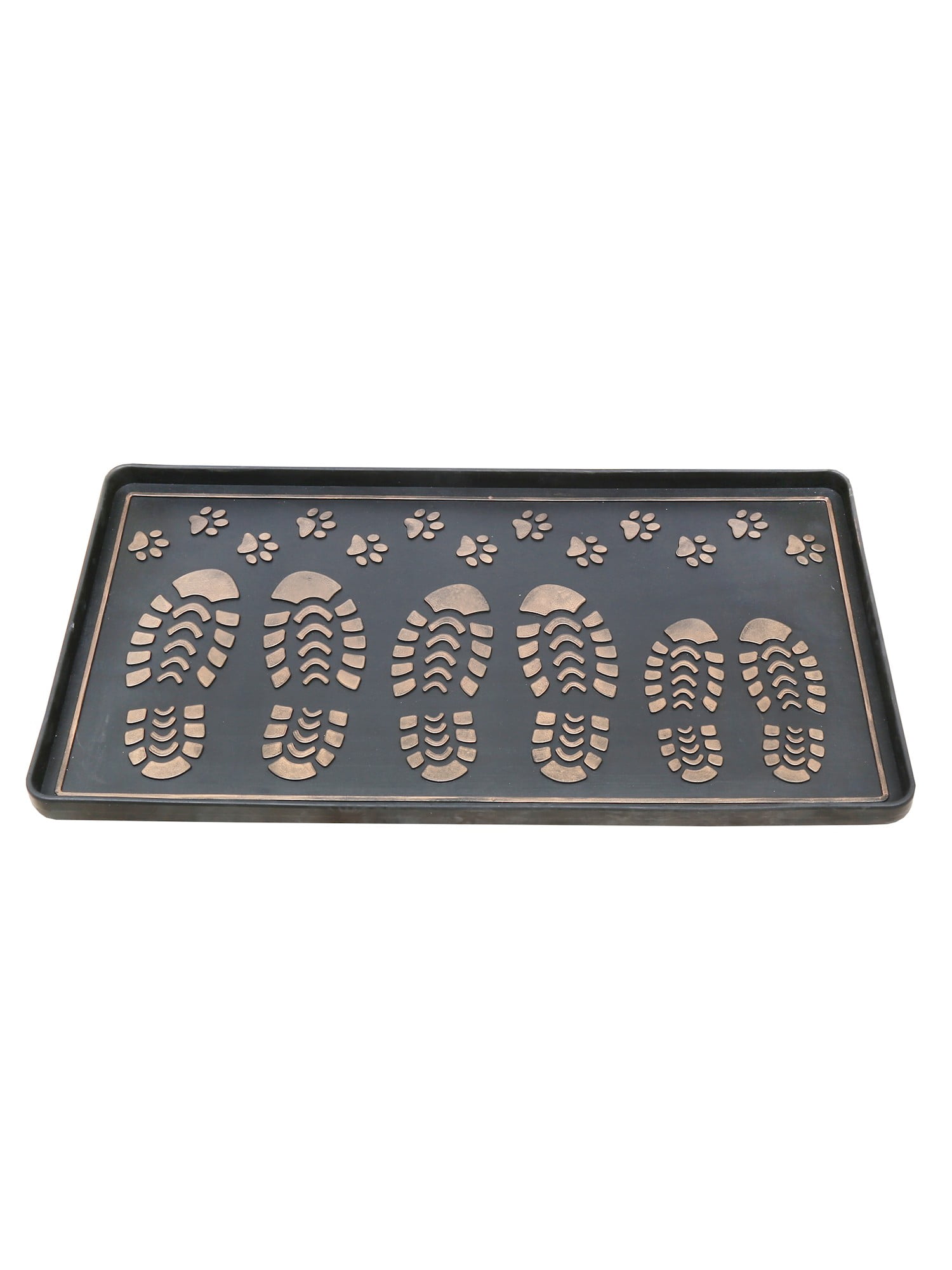 BBA SUNRISE Rubber Boot Tray Wet Shoe Tray for Entryway Indoor