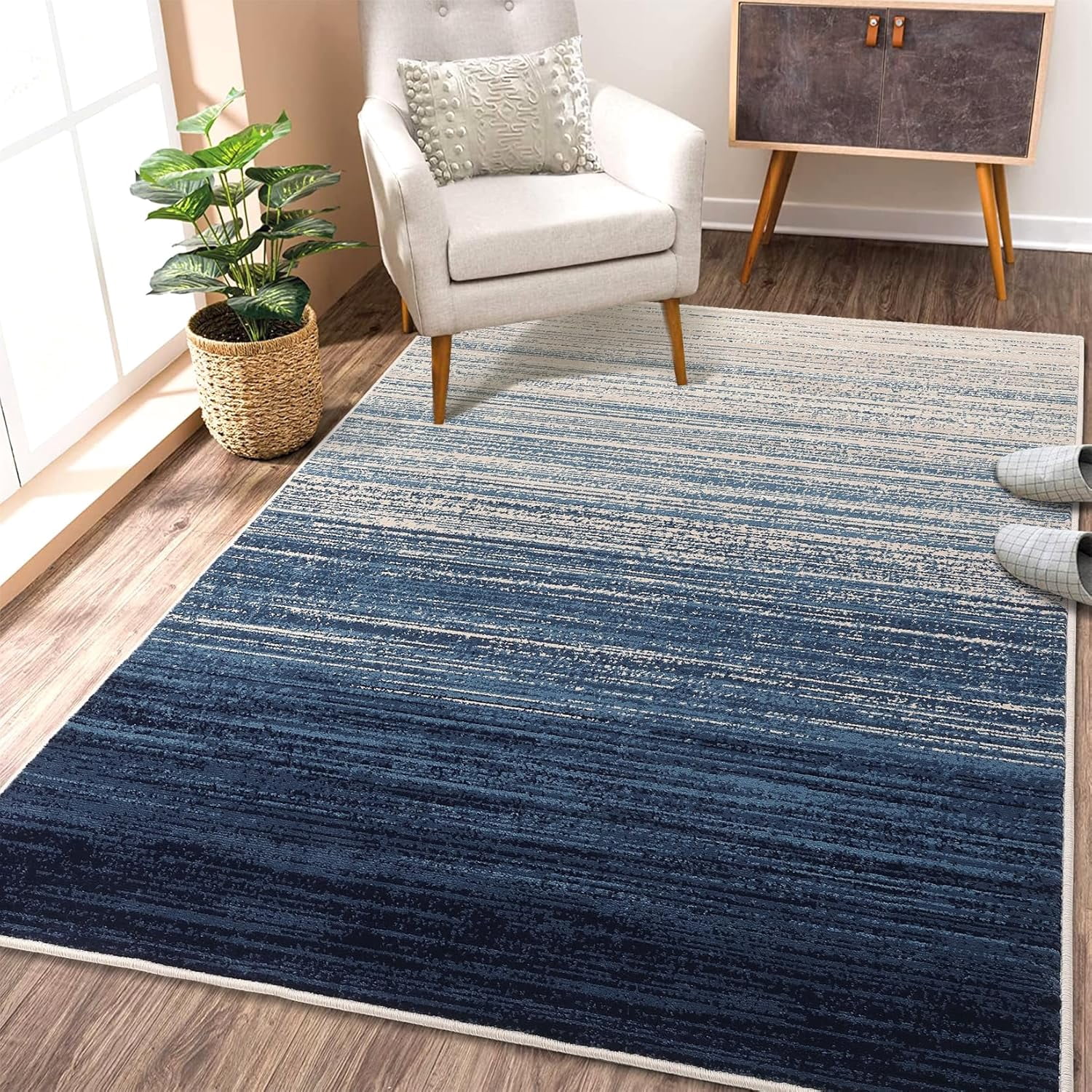 Extra Large Rug 9*12ft Area Rug Premium Thick Rug Modern Large Abstract ...
