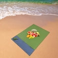 thumbnail image 1 of Extra Large Sandproof Beach Blanket | Oversized 79x55 Inch Quick Dry Mat | Windproof with Ground Stakes | Portable Outdoor Picnic & Camping Blanket for Family, 1 of 5