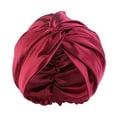 thumbnail image 1 of Extra Large Satin Bonnet Sleep Cap for Women - Reversible Adjustable Cap for Curly Natural Hair, 1 of 8