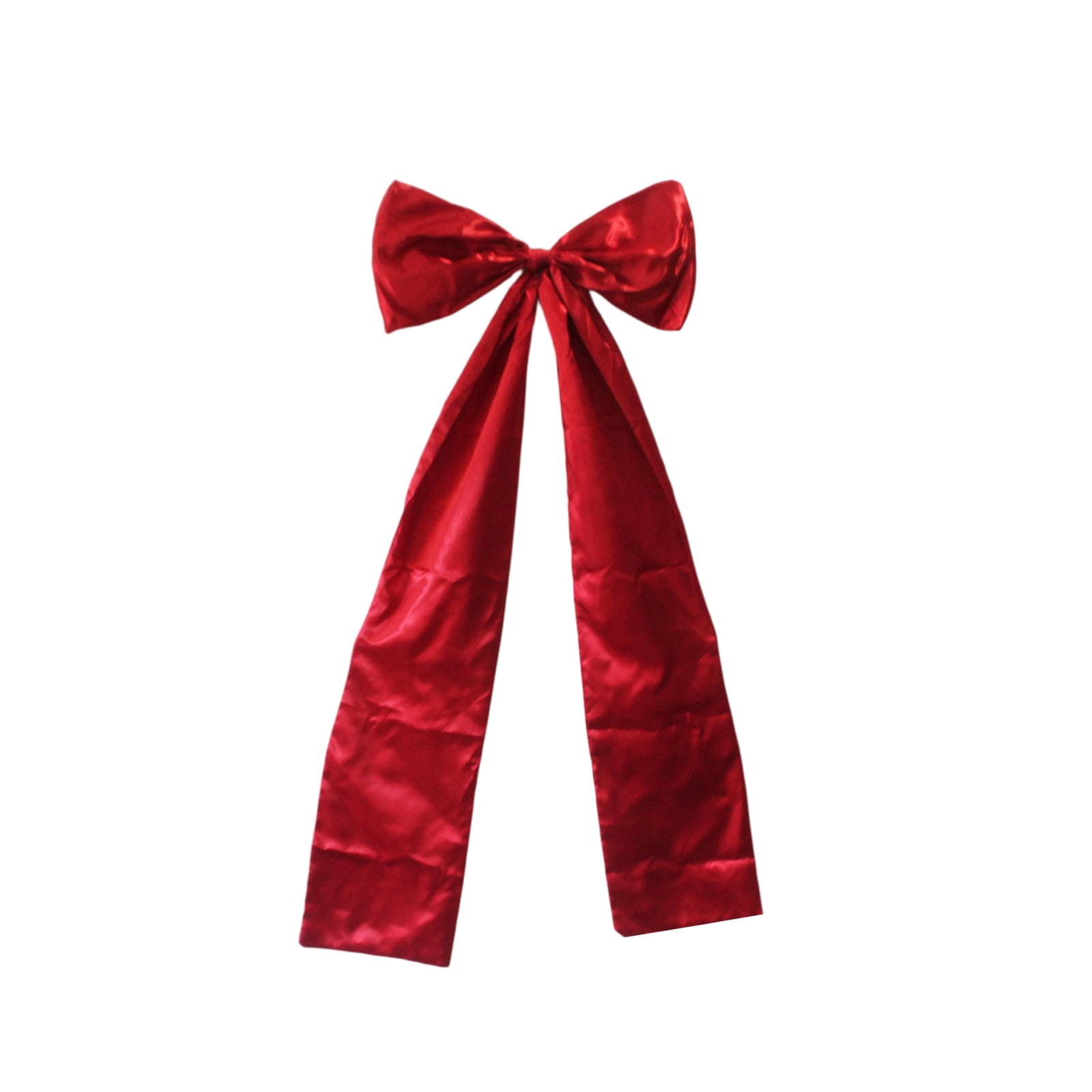 Extra Large Satin Bow With Streamers Christmas Tree Topper Decoration ...