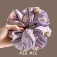 thumbnail image 1 of Extra Large Scrunchies for Women Large Pearl Scrunchie Satin Oversized Silk Thick Elastic Hair Ties Jumbo Hair Scrunchies for Buns, Sleep & Ponytail, 1 of 1