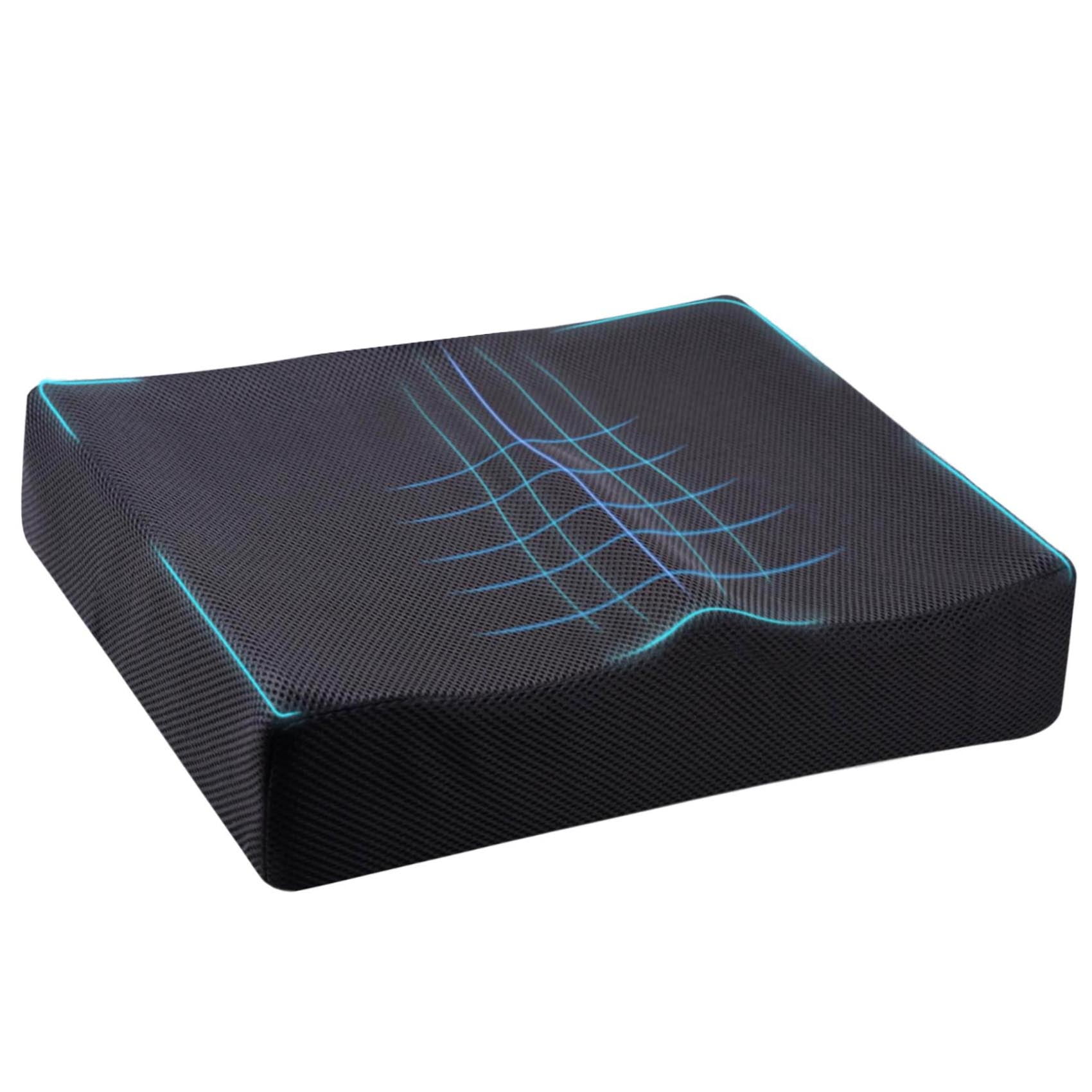 Extra Large Seat Cushion, Memory Foam Seat Cushion, Office Chair Cushions Butt Pillow for Car Long Sitting, Memory Foam Chair Pad for Back, Coccyx, Tailbone Pain Relief