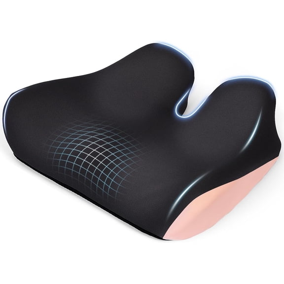 Extra Large Seat Cushion for Tailbone Pain Relief, Ergonomic Office Chair Cushion, Memory Foam Coccyx Cushion, Relief Sciatica and Back Support, Orthopedic Pillow