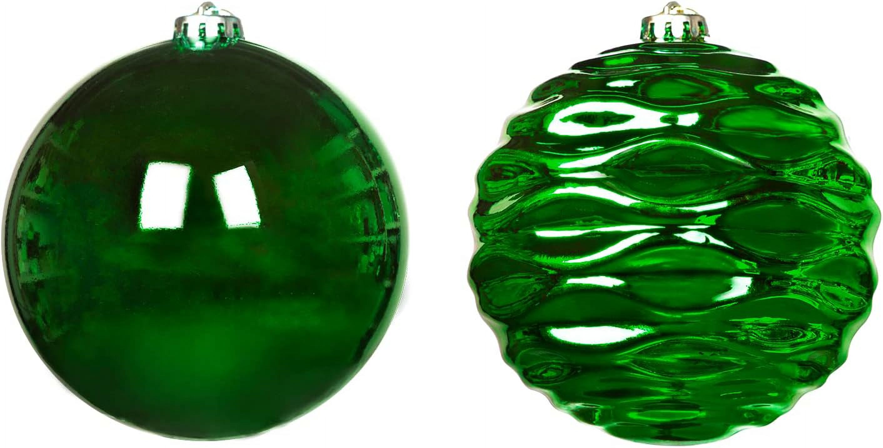 Extra Large Shatterproof Christmas Ball Ornaments for Xmas Tree (6inch