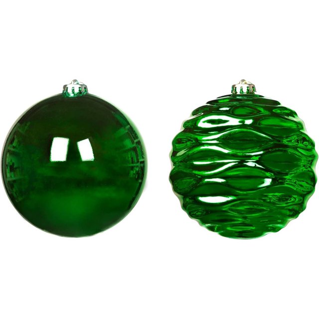Extra Large Shatterproof Christmas Ball Ornaments for Xmas Tree (6inch
