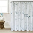 thumbnail image 1 of Extra Large Shower Curtain for Bathroom,Marble Shower Curtains, Waterproof & Anti-Rust Grommet (72x84 inch, Marine Blue), 1 of 6