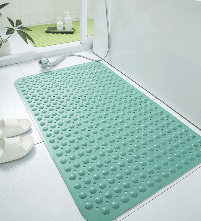 Extra Large Shower Mat TPE Non Slip Shower Mat, Inside Shower Mat with